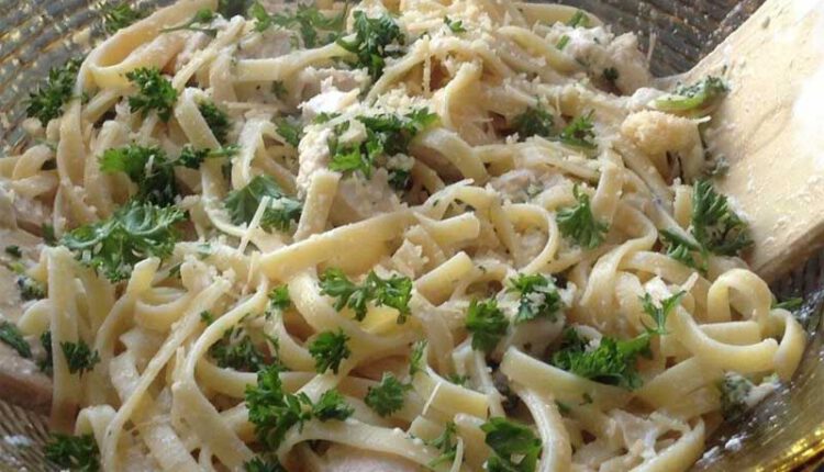 فتوچینی مرغ به سبک آلفردو