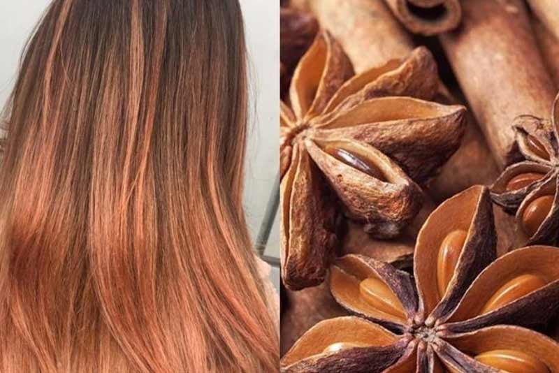 رنگ موی دارچینی