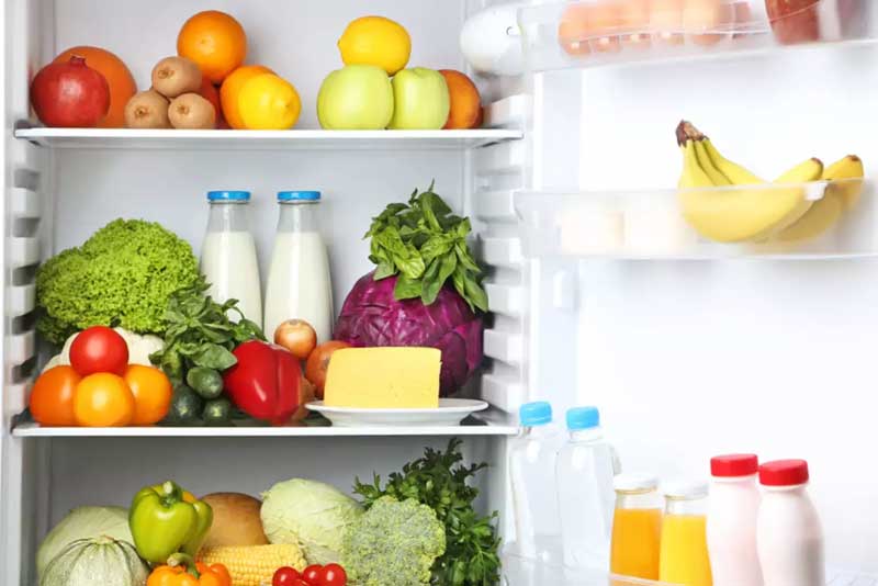 محدوده‌ای را به غذاهای سالم اختصاص دهید