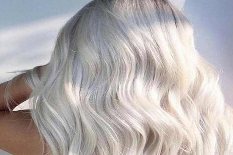 رنگ موی یخی