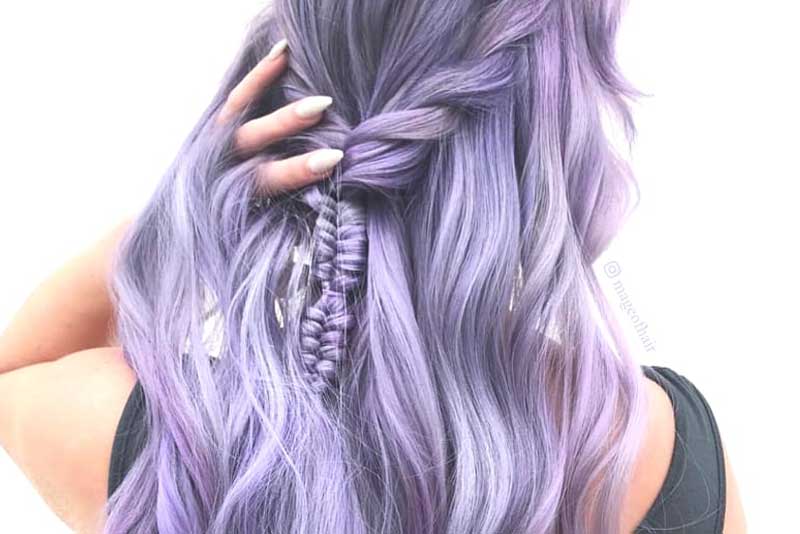 رنگ موی بالیاژ پاستیلی