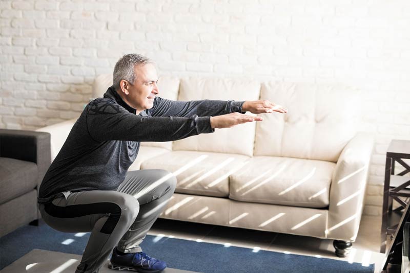 نمونه‌ تمرین دایره‌ای قدرتی (بدون تجهیزات)