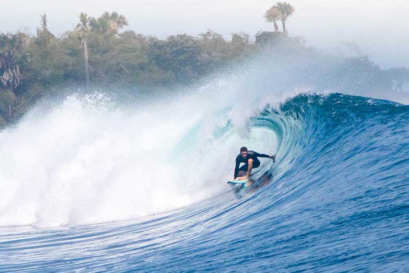 موجسواری جزیره بالی اندونزی