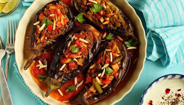 طرز تهیه دلمه بادمجان
