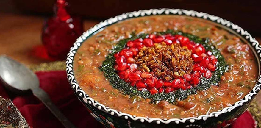 طرز تهیه آش انار