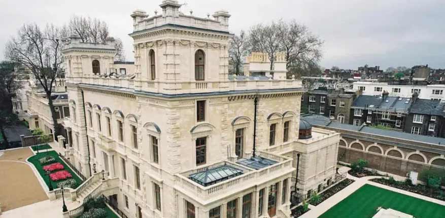 باغ کنزینگتون 18-19، بریتانیا