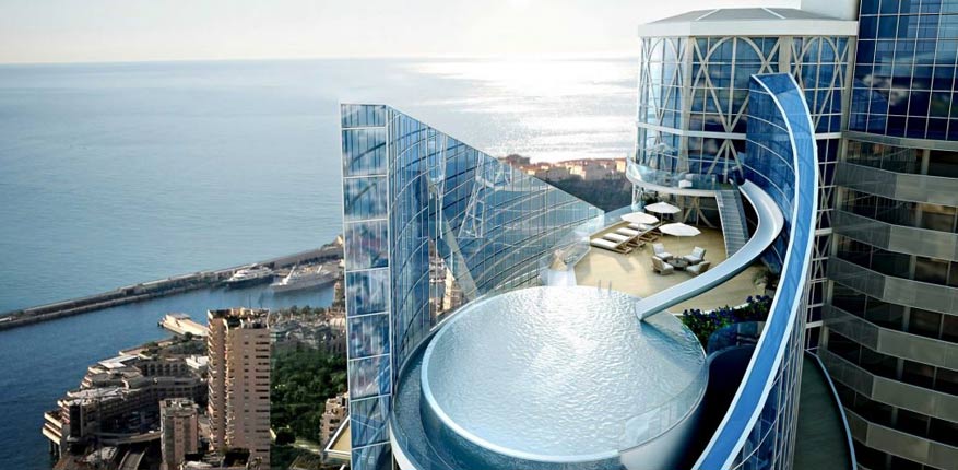 پنت هاوس برج اودئون؛ موناکو