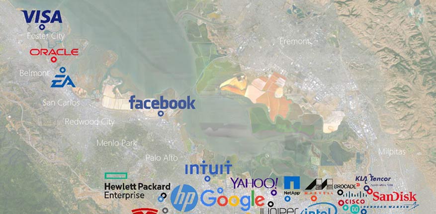 شرکت های اصلی سیلیکون ولی 