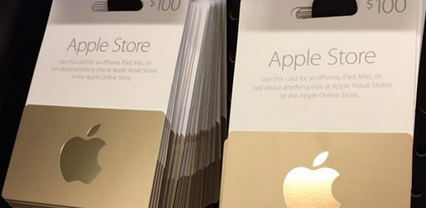 آموزش شارژ اپل آیدی با استفاده از گیفت کارت‌ ها