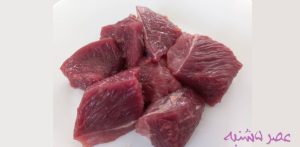 قیمه با گوشت