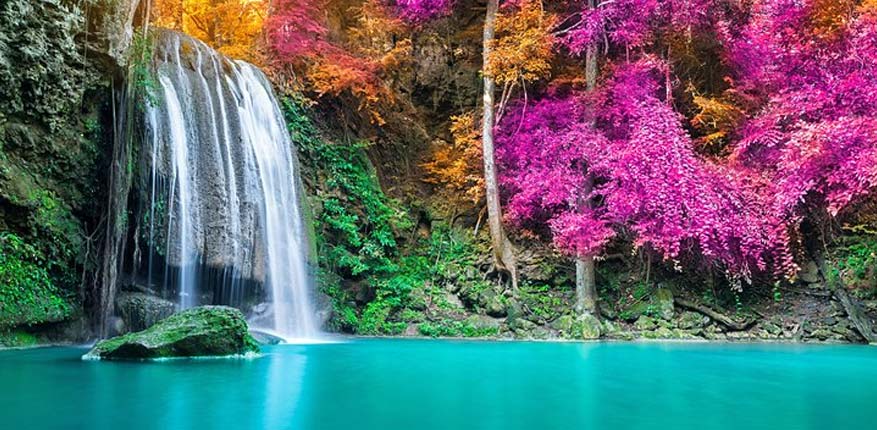 آبشارهای پارک ملی اراوان تایلند