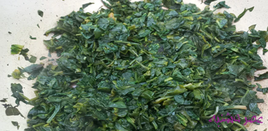 سبزی خورشت آلو اسفناج