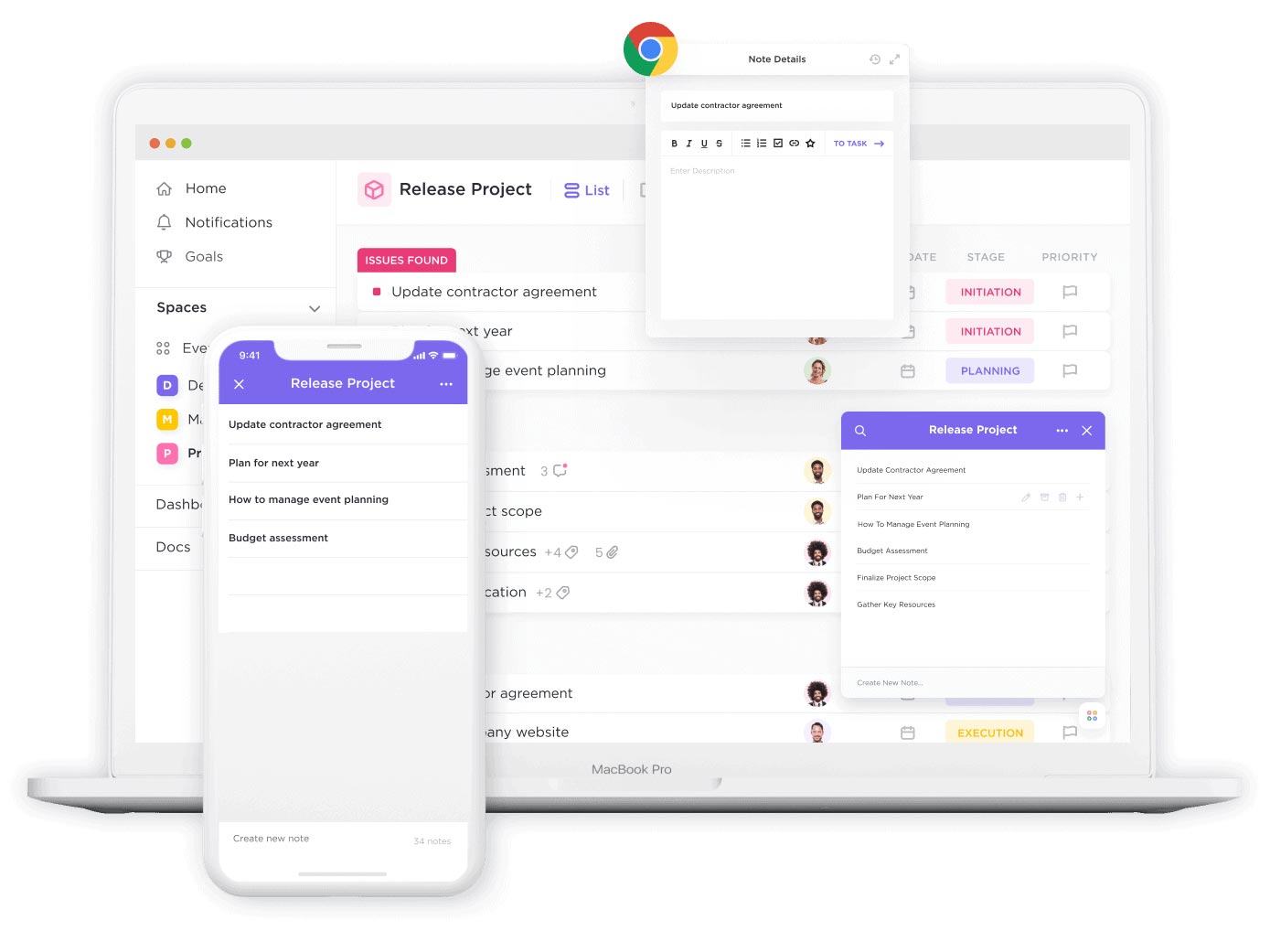 افزونه ClickUp