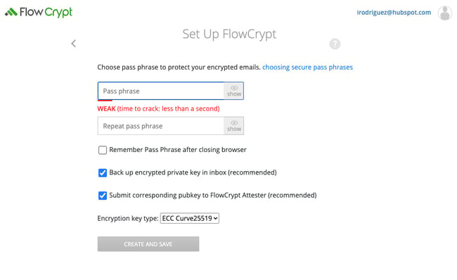افزونه FlowCrypt