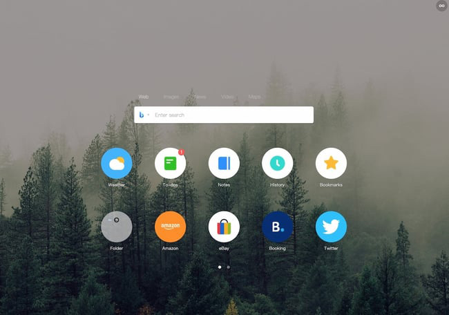 افزونه Infinity New Tab