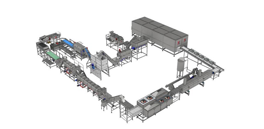 اولین خط تولید فرنچ فرایزایر ایرانی