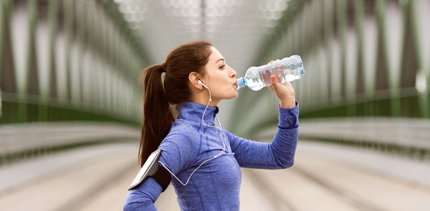 نوشیدن آب قبل، حین و بعد از ورزش