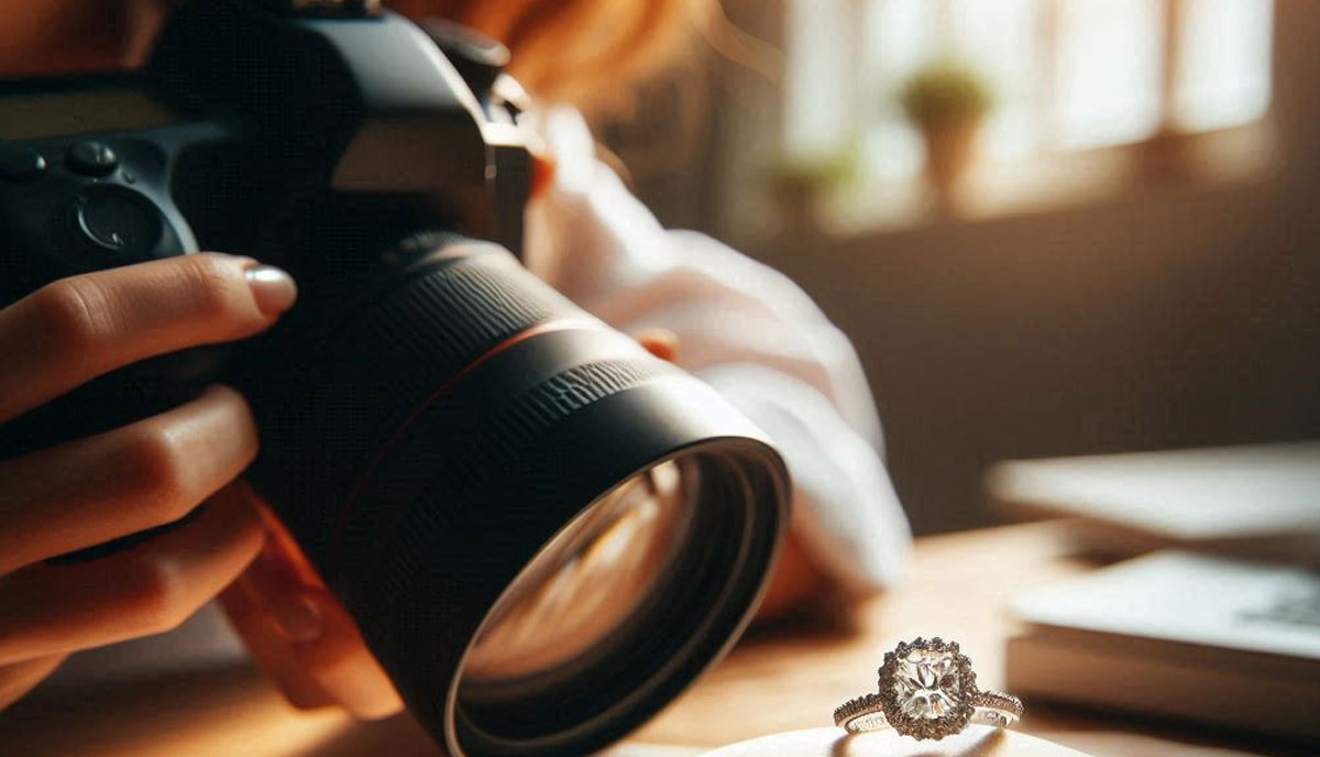 عکاسی جواهرات در محل