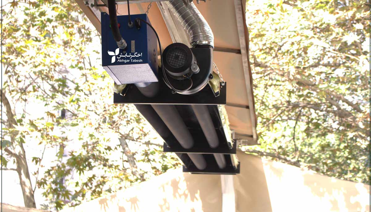 هیتر تابشی سقفی گازی