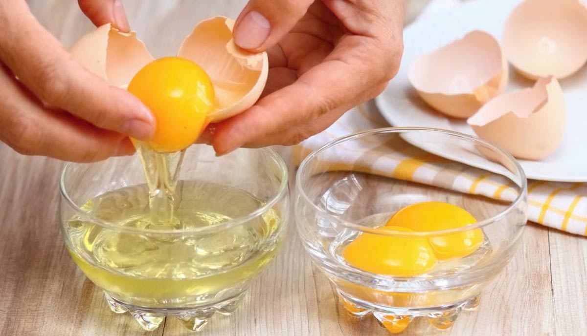 ماسک آکنه با سفیده تخم مرغ