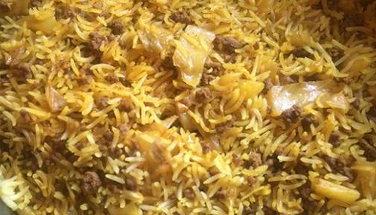 کلم پلو