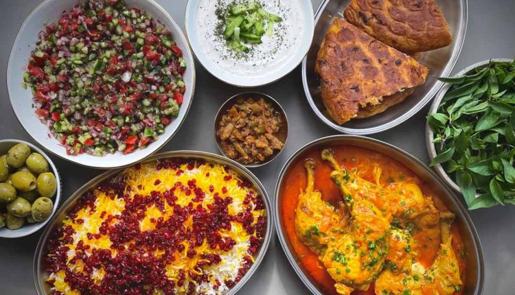 لیست غذاهای ایرانی و خارجی