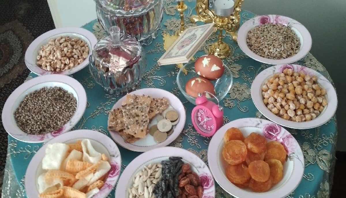 تنقلات و شیرینی‌های چهارشنبه سوری