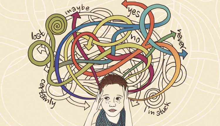 نشخوار فکری چیست؟ ۳ تکنیک برای خاموش کردن صدای ذهن در شب